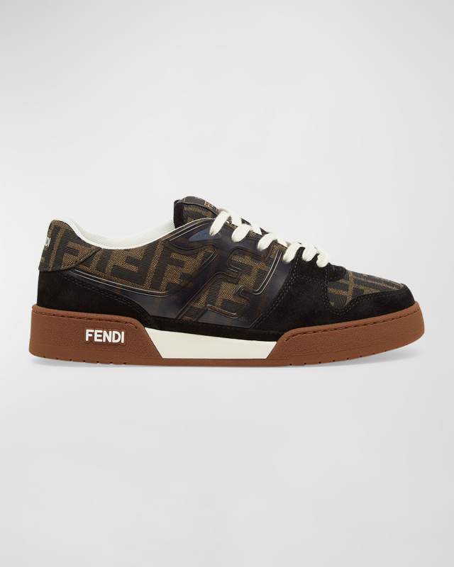 Match FF Jacquard Low-Top Sneakers